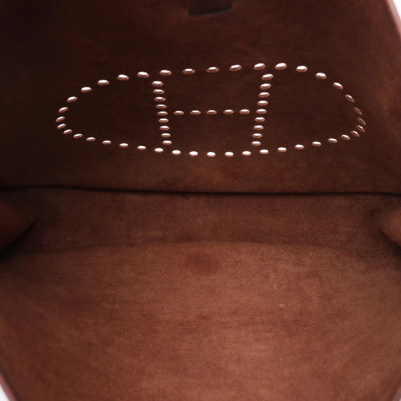 Hermès Hermes Evelyn 1 33 GM Cushbell Leather in Havane □B: 1998 Maroon