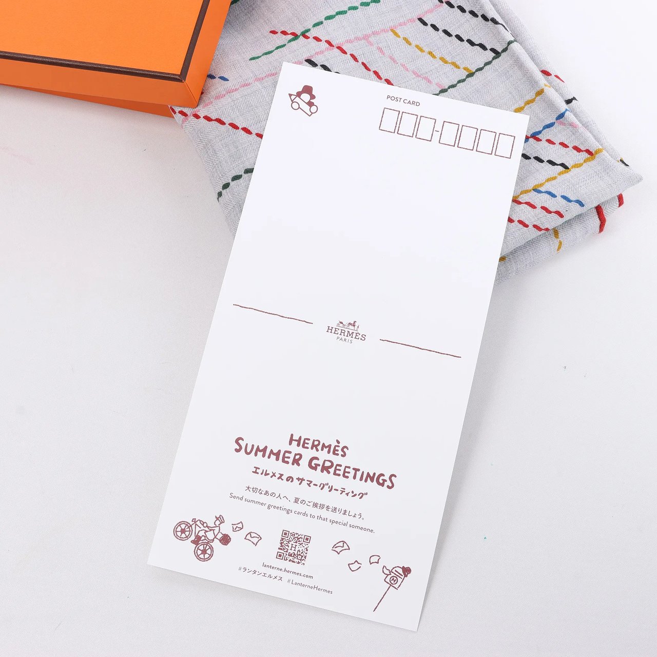 Hermès Carré Géant "PIQUE SELLIER" Cashmere & Silk Scarf in Gray Grijs
