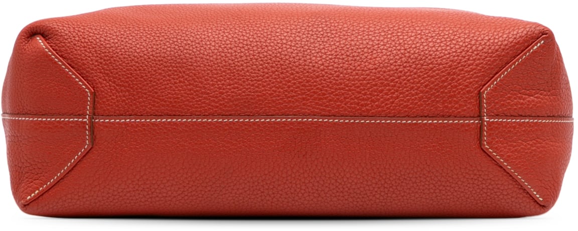 Hermès Clemence Double Sens 36 Oranje