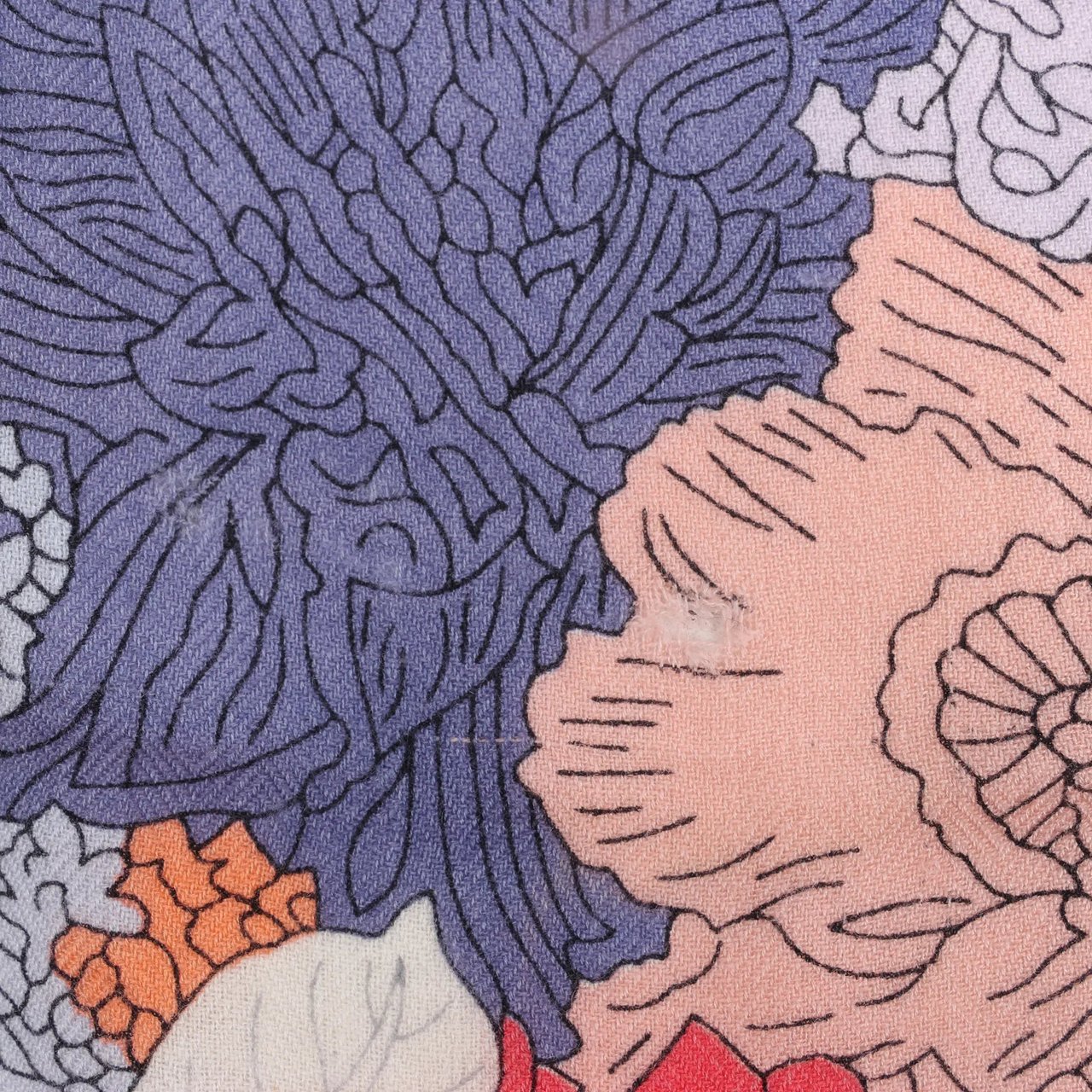 Hermès Carré Géant "Robe Legere" Cashmere x Silk handkerchief in Navy Blue Divers