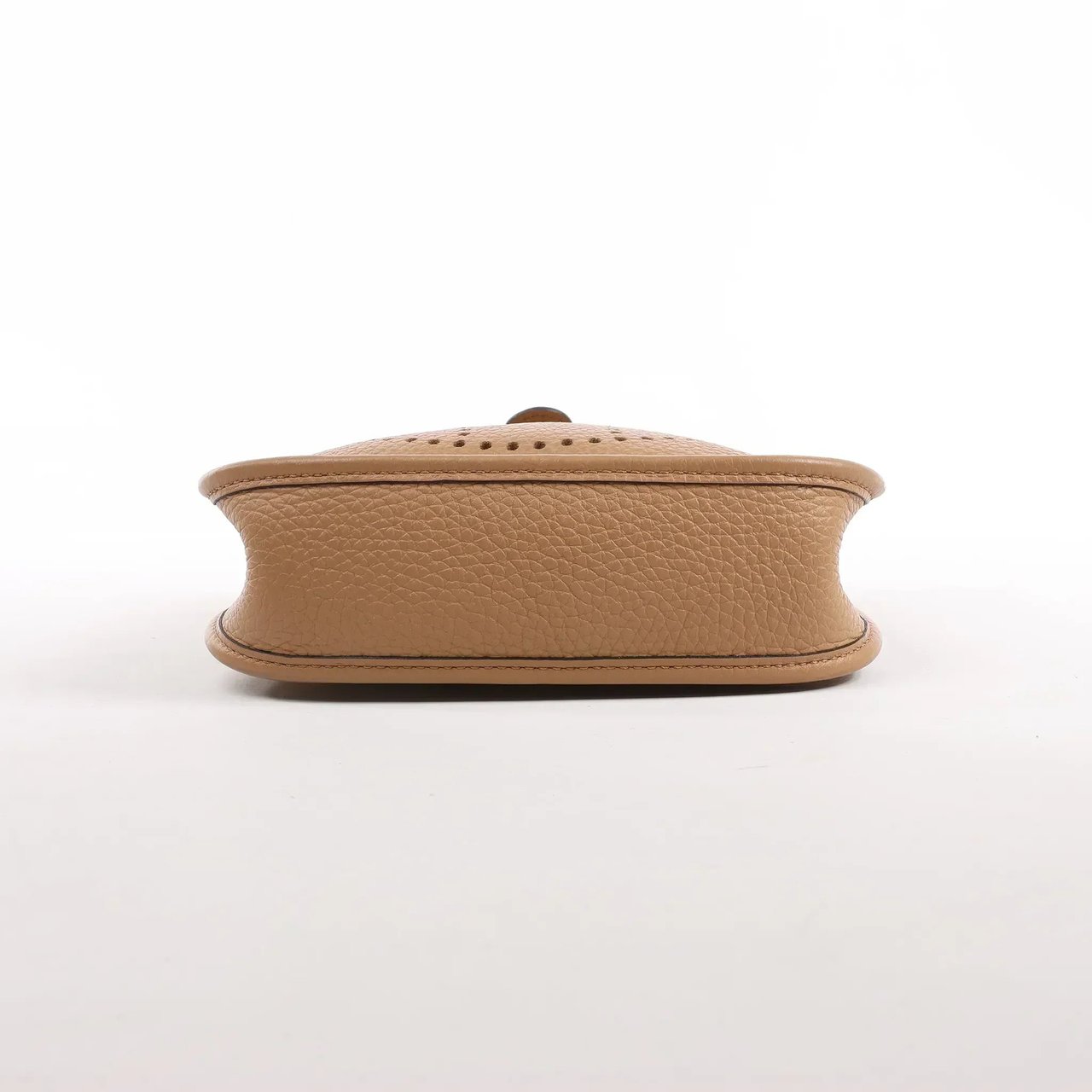 Hermès Evelyne Taurillon Clemence Maxi Quadrille TPM Chai Shoulder bag U:2022 Bruin