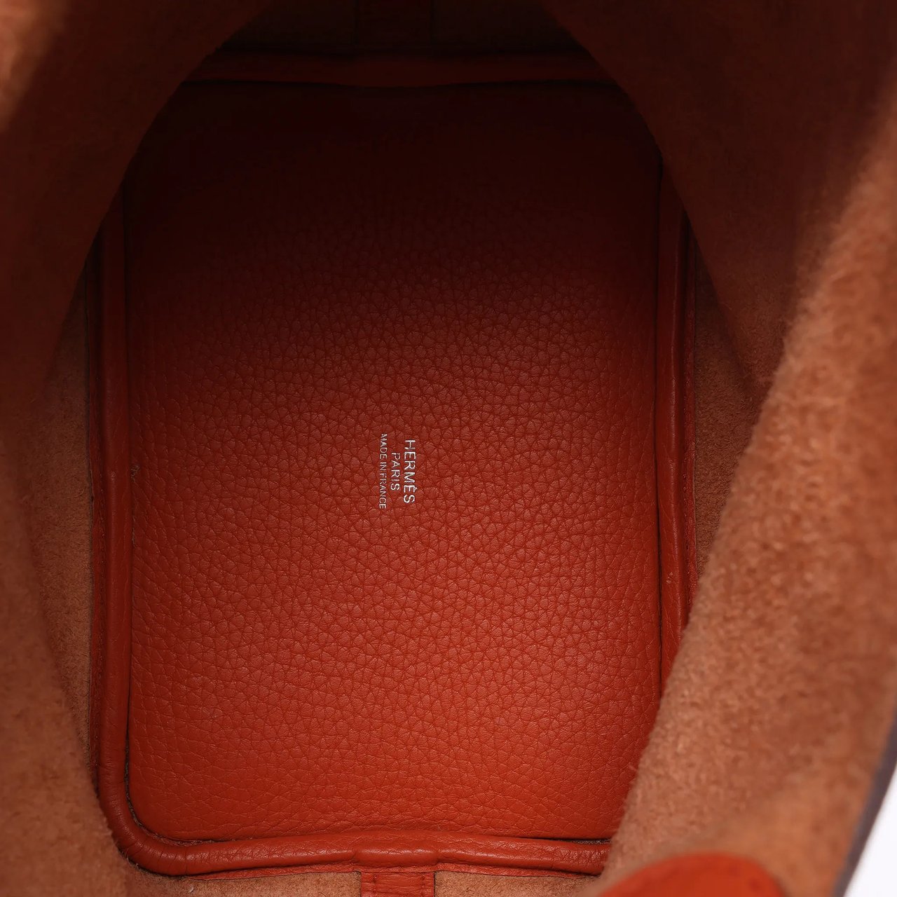 Hermès HERMES Picotin Lock 18 PM Taurillon Clemence Handbag in Orange X: 2016 Oranje