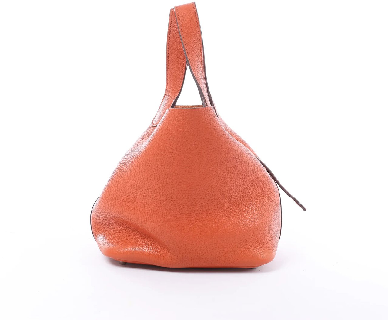 Hermès HERMES Picotin Lock 18 PM Taurillon Clemence Handbag in Orange X: 2016 Oranje
