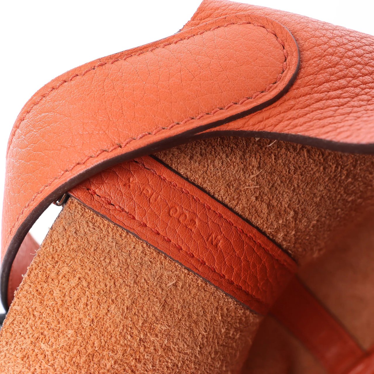 Hermès HERMES Picotin Lock 18 PM Taurillon Clemence Handbag in Orange X: 2016 Oranje