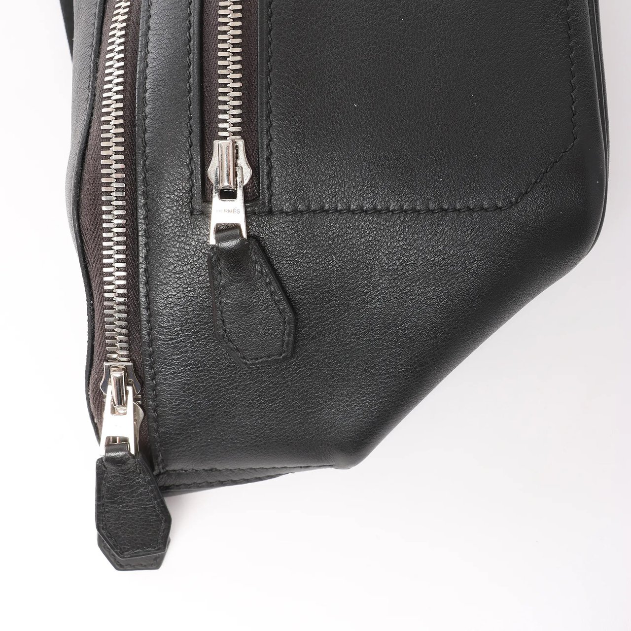 Hermès Cityslide Cross PM Taurillon Cristobal Belt Bag in Black C: 2018 Zwart