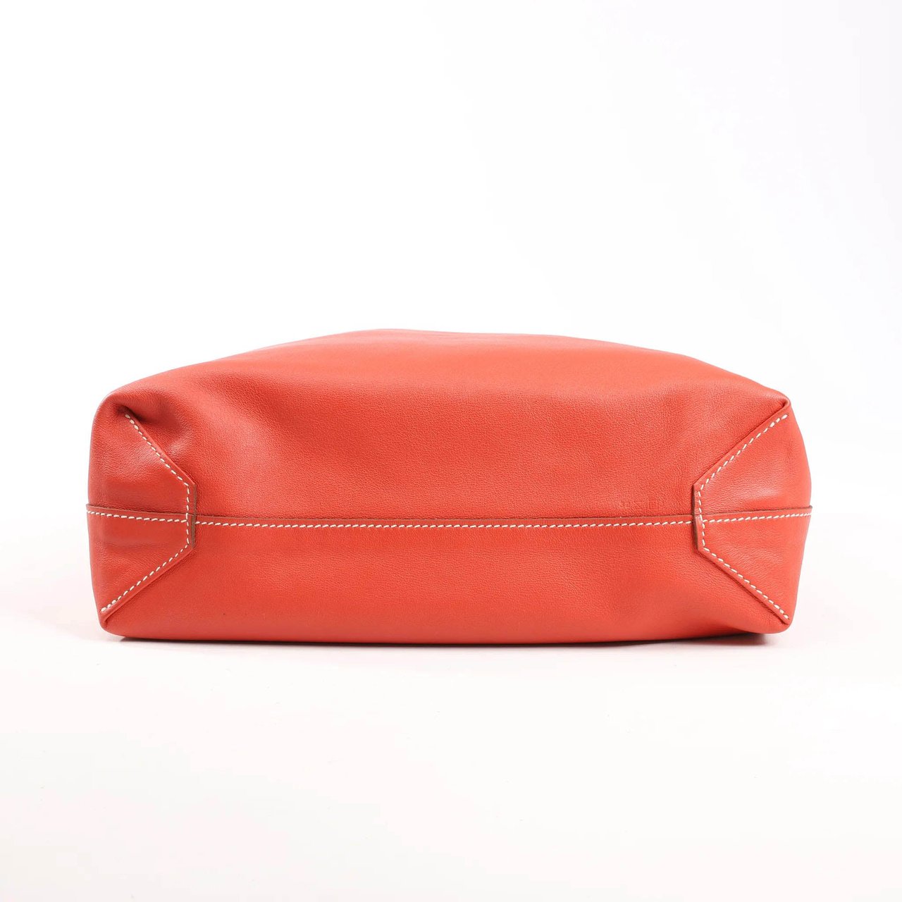 Hermès HERMES Double Sense 28 Veau Swift Shoulder Bag in Sanguine x Rose Jaipur □R: 2014 Rood