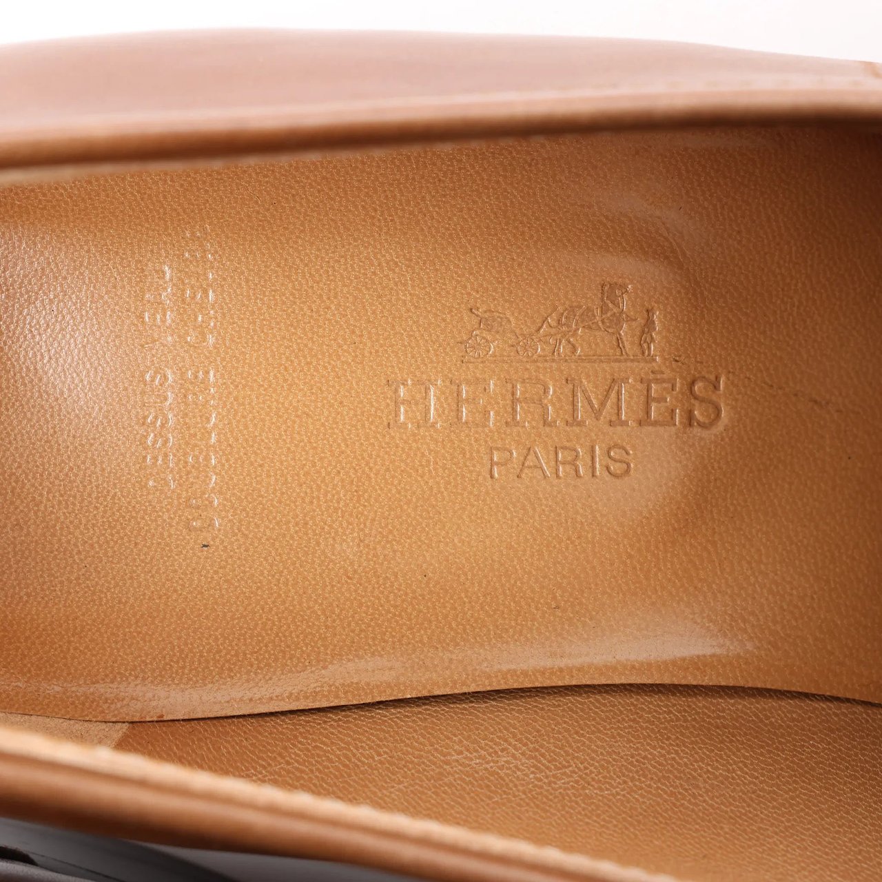 Hermès HERMES Constance Leather Loafer in Brown, Size 36 EU Divers