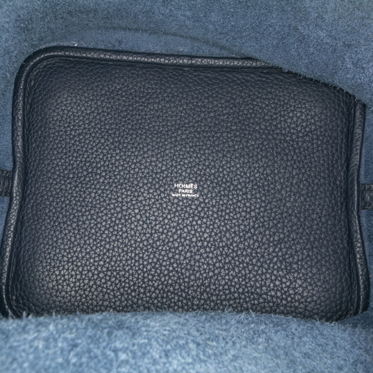 Hermès Clemence Picotin Lock 22 Blauw