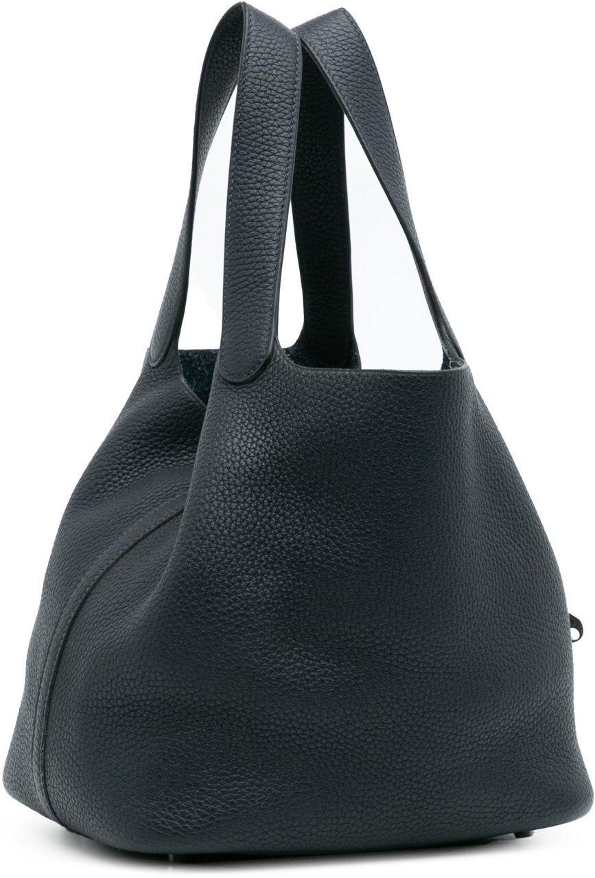 Hermès Clemence Picotin Lock 22 Blauw
