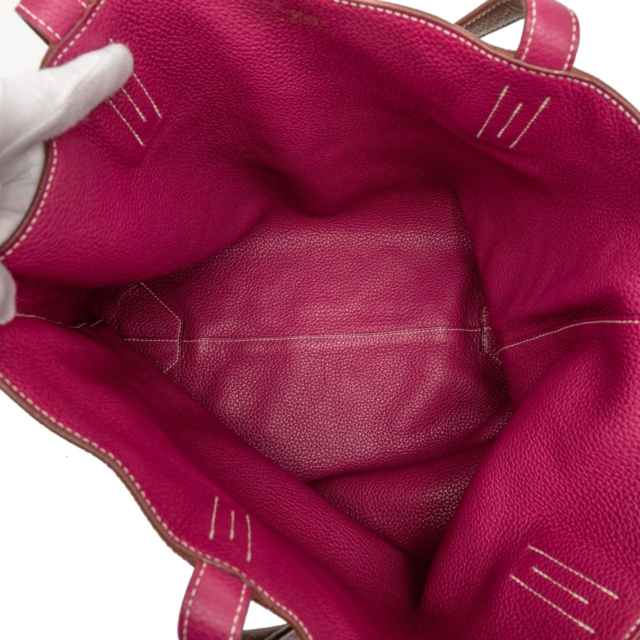 Hermès Clemence Double Sens 36 Bruin