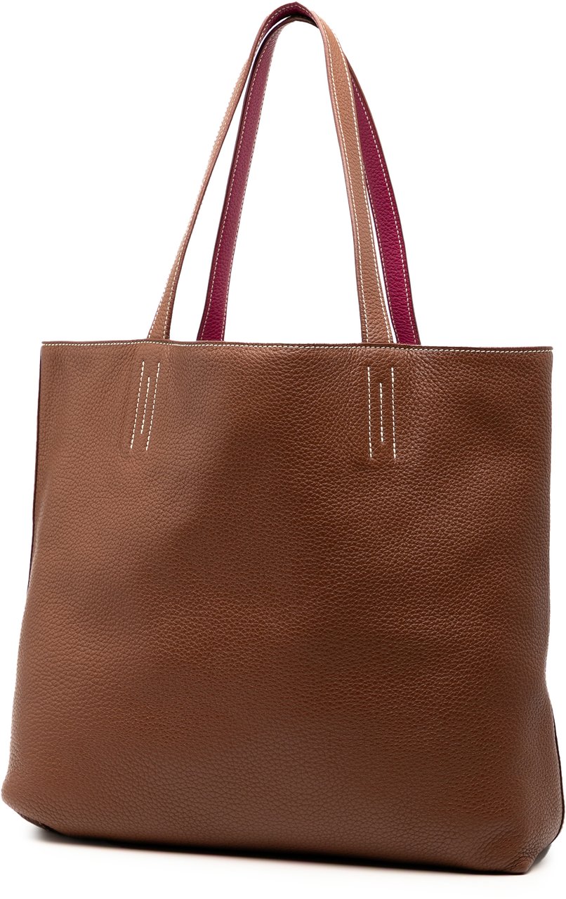 Hermès Clemence Double Sens 36 Bruin