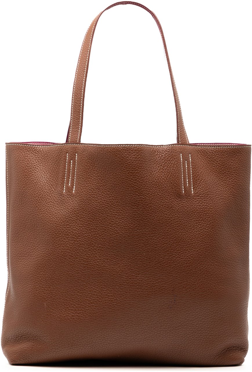 Hermès Clemence Double Sens 36 Bruin