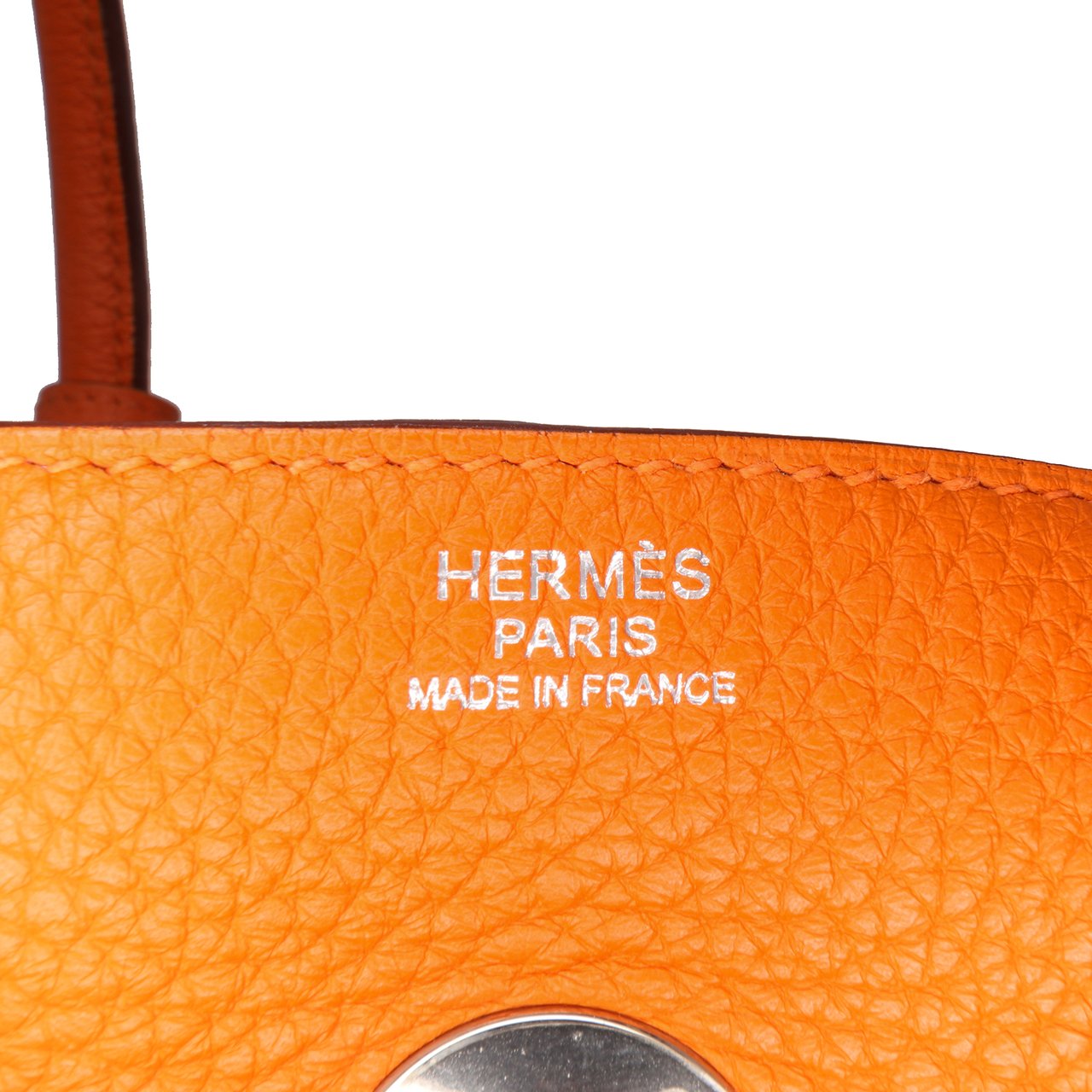 Hermès Clemence Lindy 34 Oranje