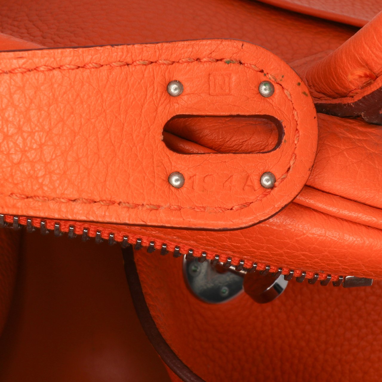 Hermès Clemence Lindy 34 Oranje
