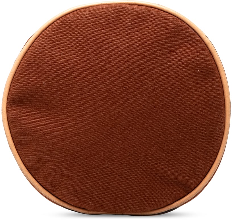 Hermès Toile Polochon Mimile Bruin