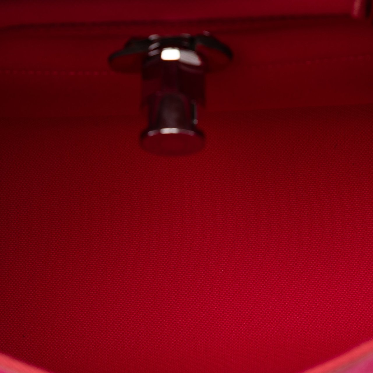 Hermès Toile Herbag Zip 31 Laque Roze