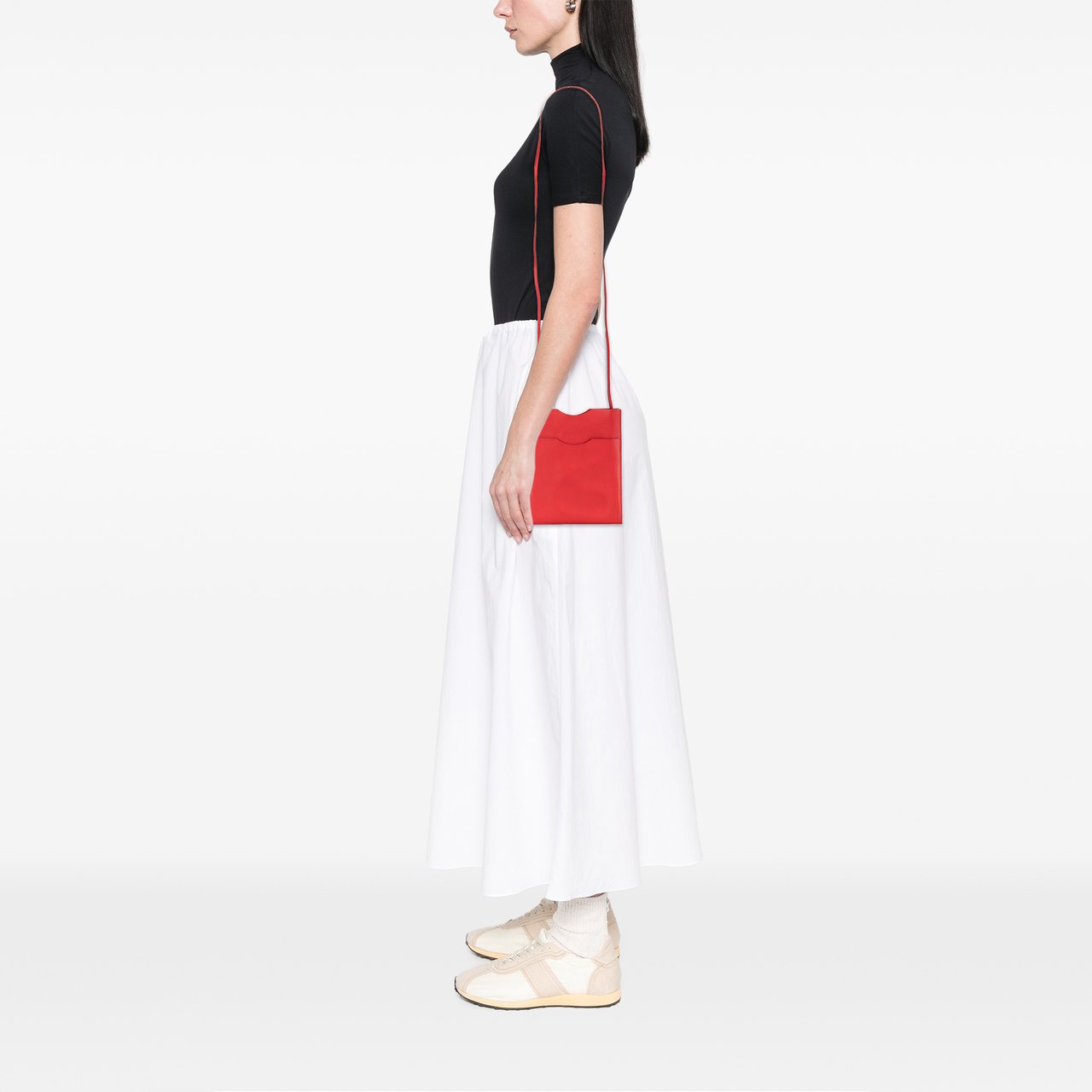 Hermès Swift Onimetou Crossbody Rood