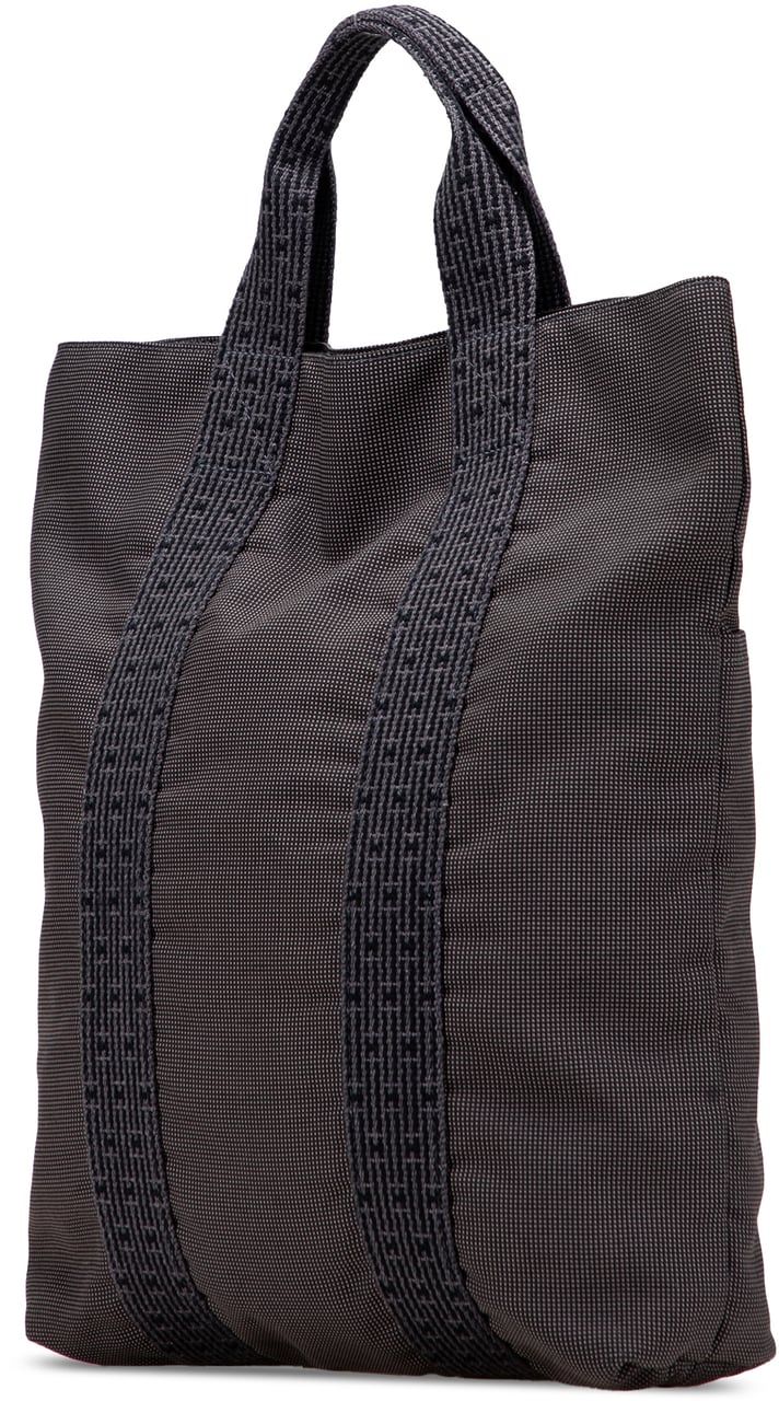 Hermès Canvas Herline Cabas Grijs