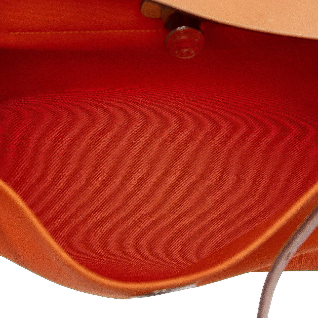 Hermès Toile Herbag Zip 31 Oranje