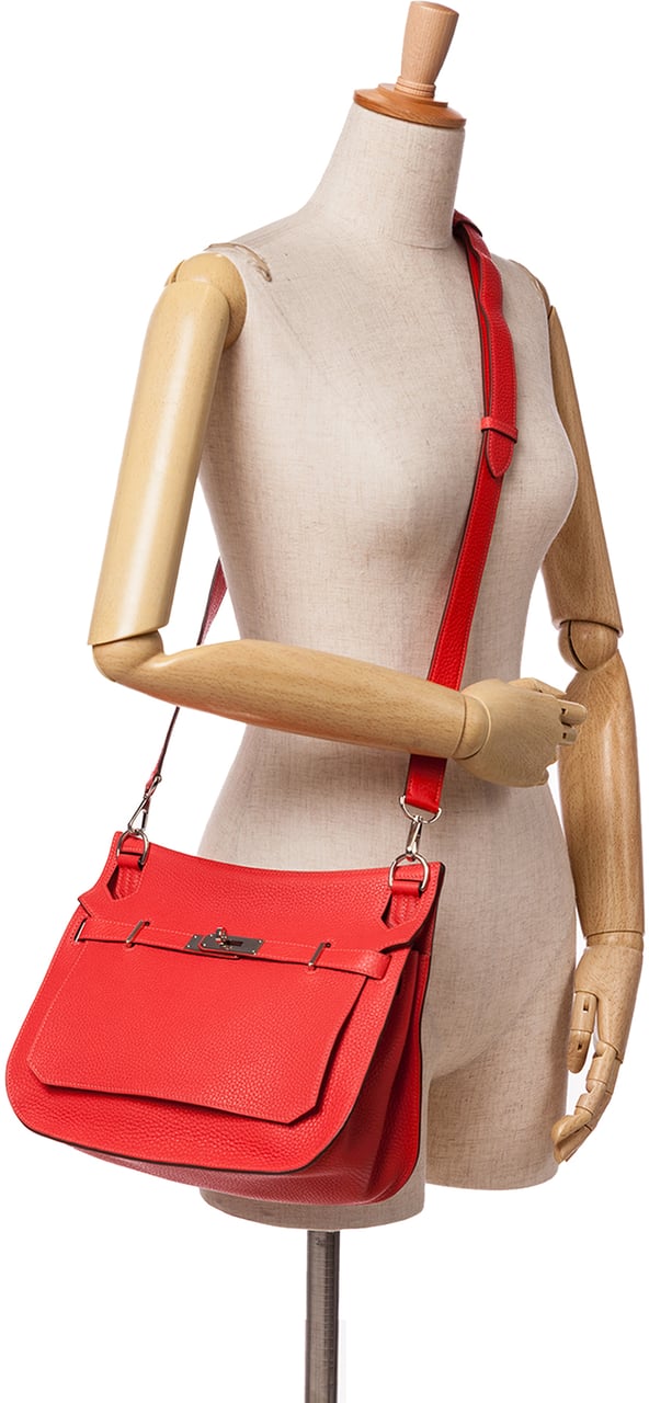 Hermès Clemence Jypsiere 28 Rood