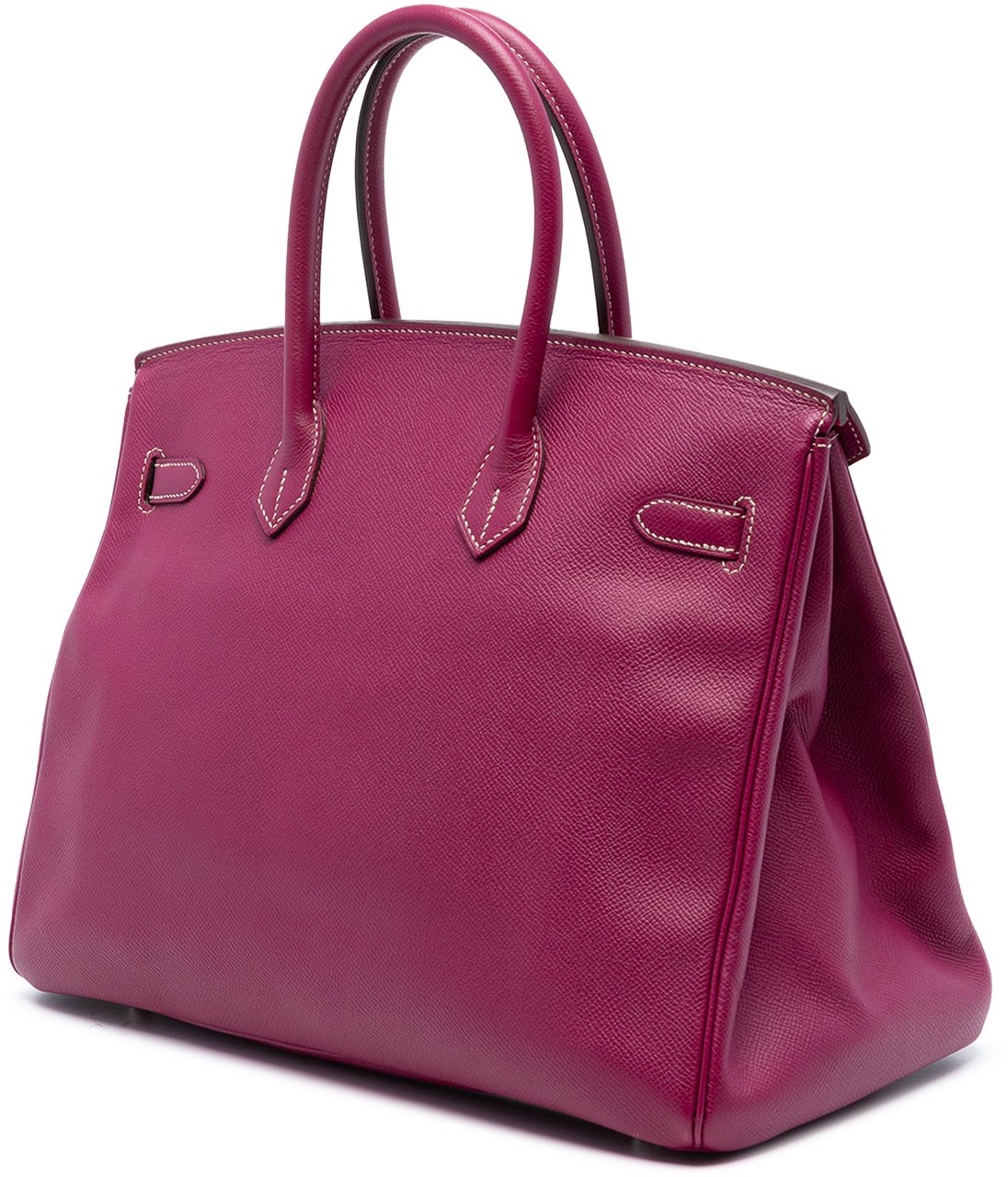 Hermès Epsom Candy Verso Birkin Retourne 35 Roze
