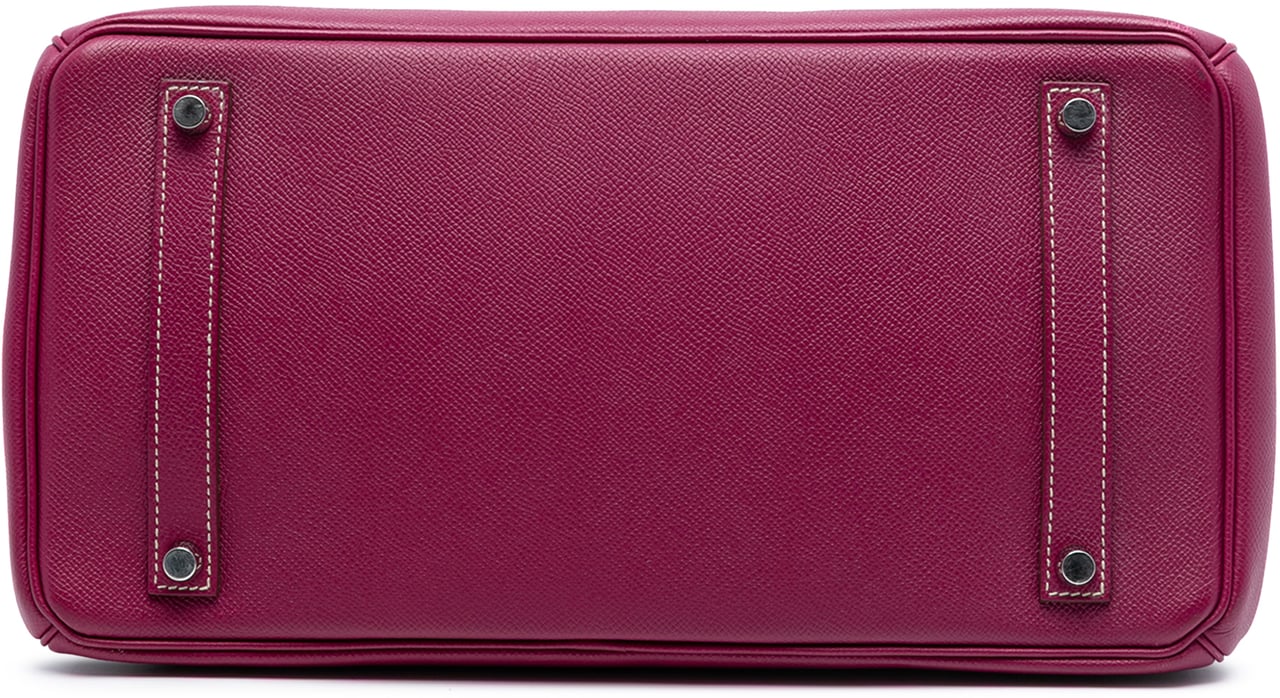 Hermès Epsom Candy Verso Birkin Retourne 35 Roze