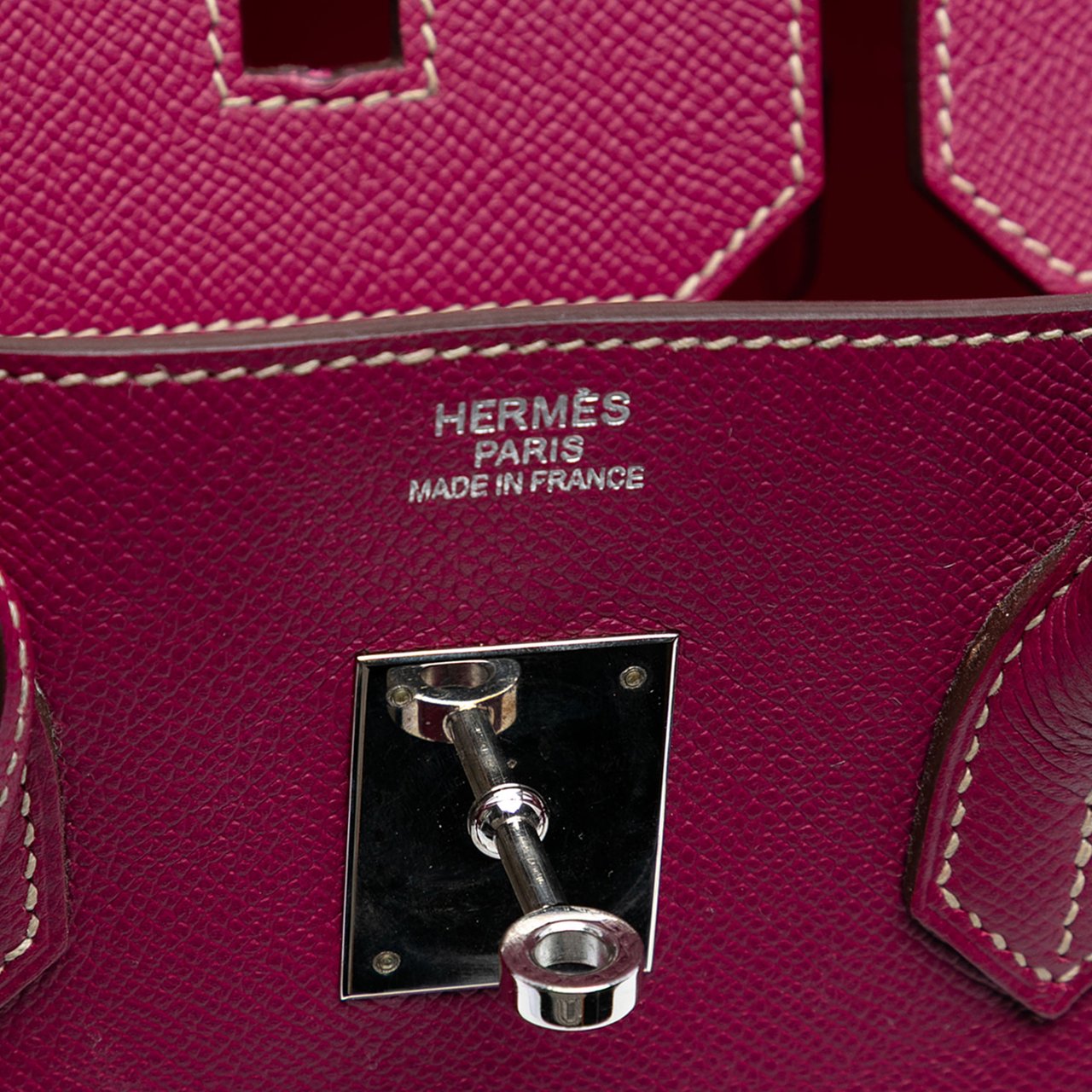 Hermès Epsom Candy Verso Birkin Retourne 35 Roze