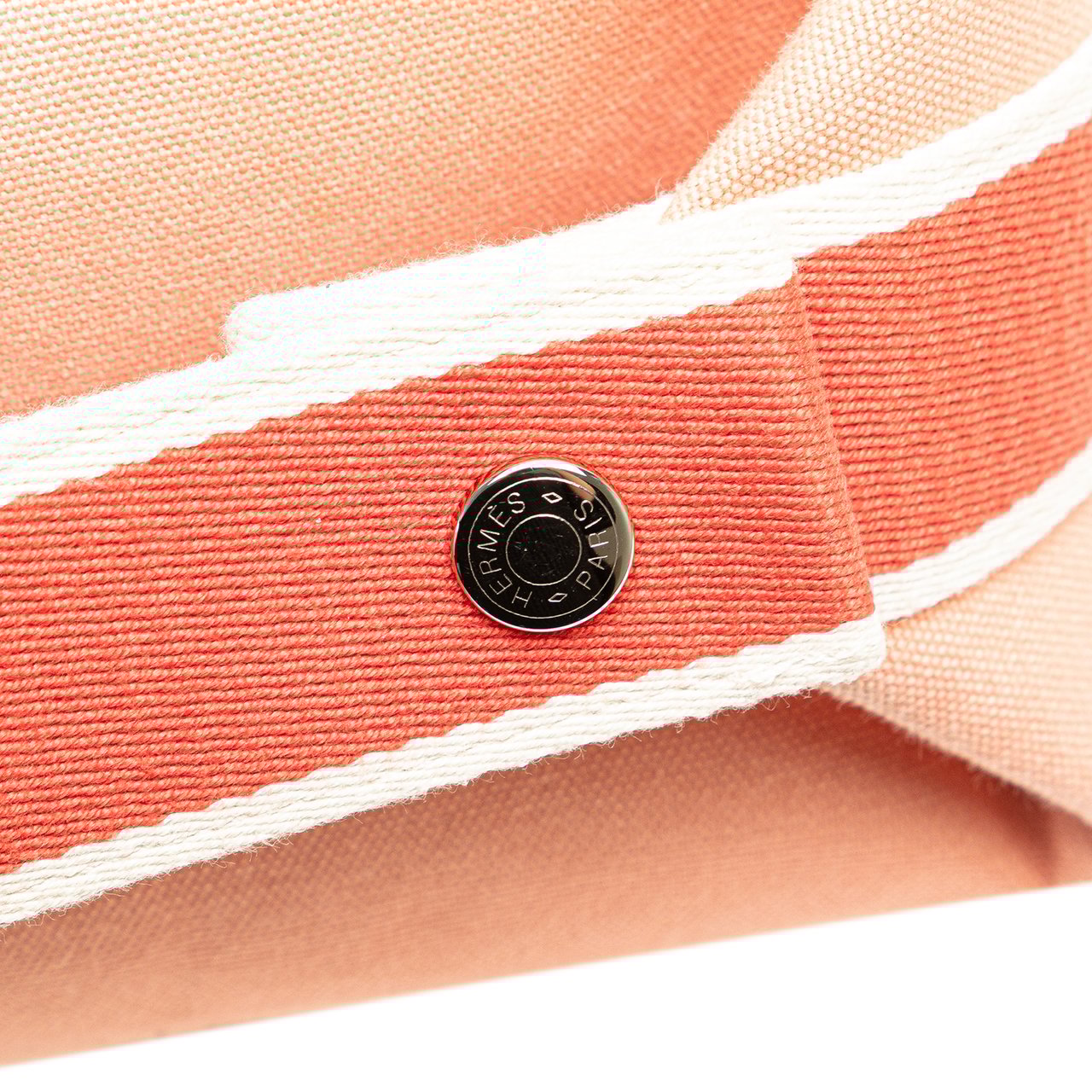 Hermès Small Canvas Bride A Brac Case Roze