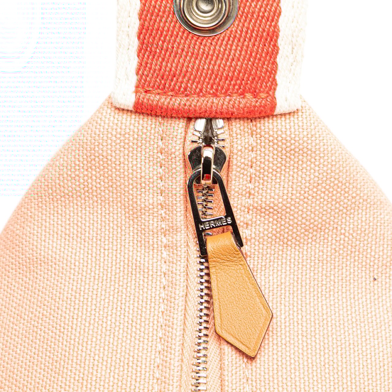 Hermès Small Canvas Bride A Brac Case Roze