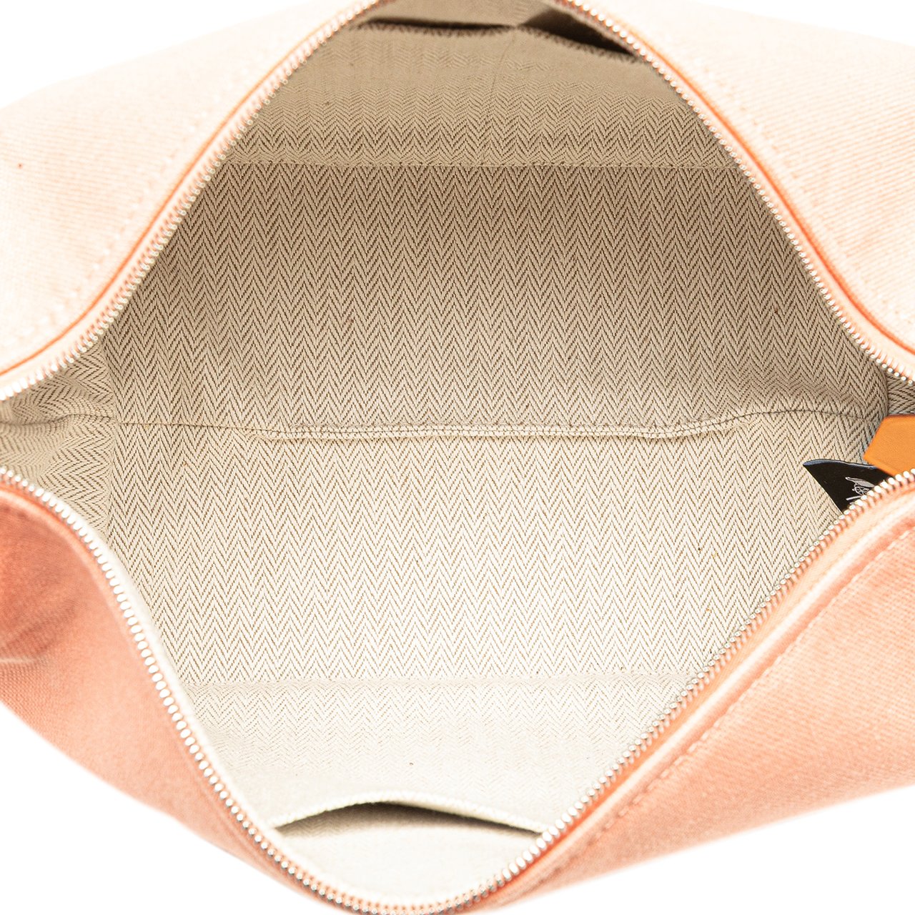 Hermès Small Canvas Bride A Brac Case Roze