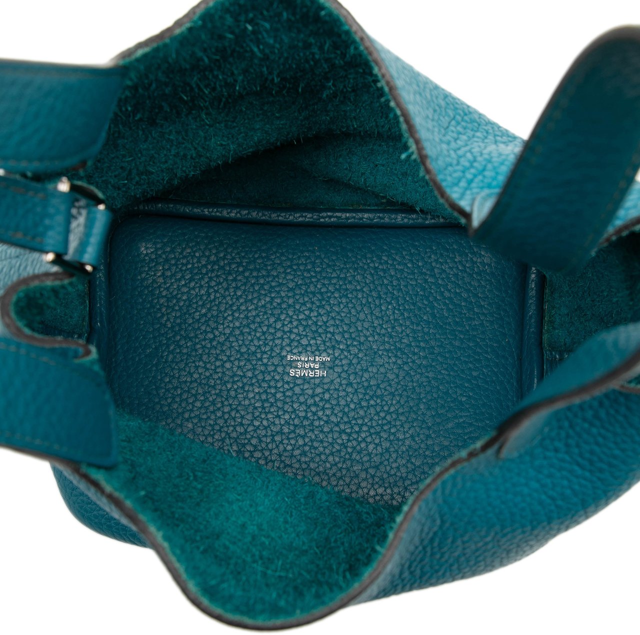 Hermès Clemence Picotin Lock 18 Blauw