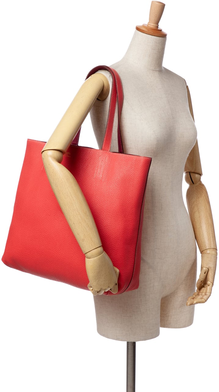Hermès Clemence Double Sens 36 Rood