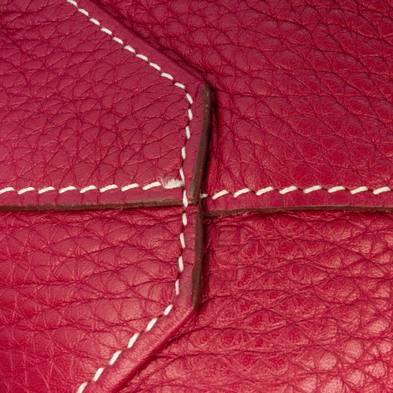 Hermès Clemence Double Sens 36 Rood