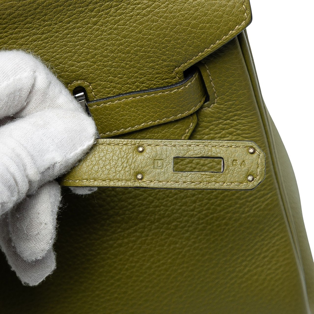 Hermès Togo Birkin Retourne 35 Groen