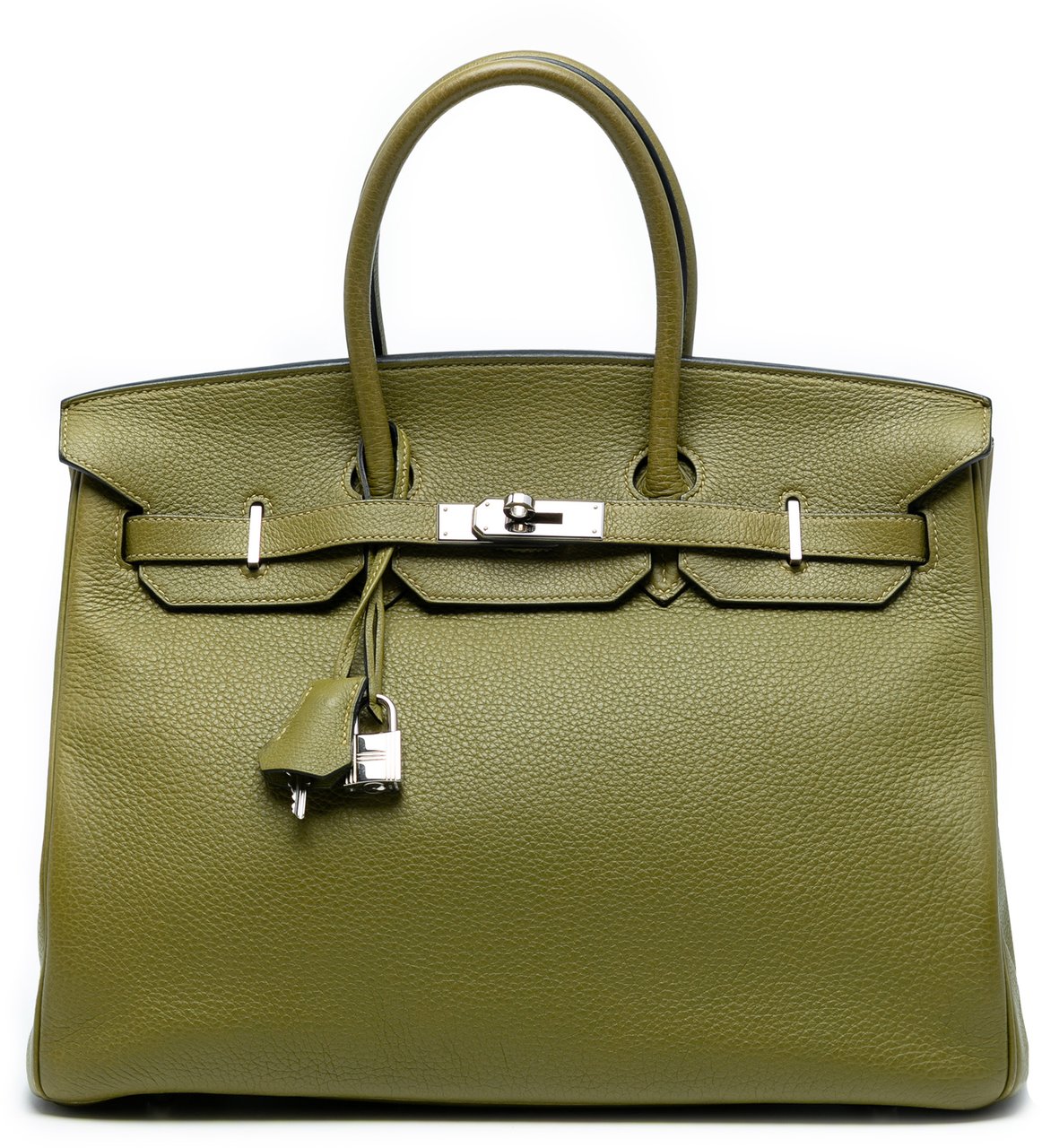 Hermès Togo Birkin Retourne 35 Groen