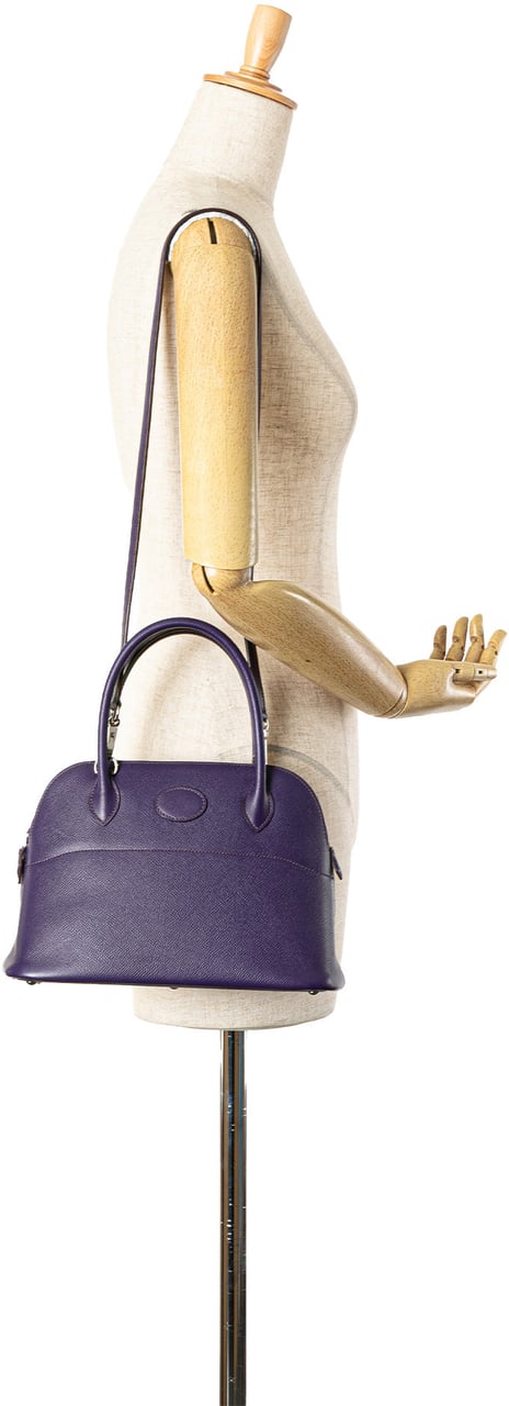 Hermès Epsom Bolide 27 Paars