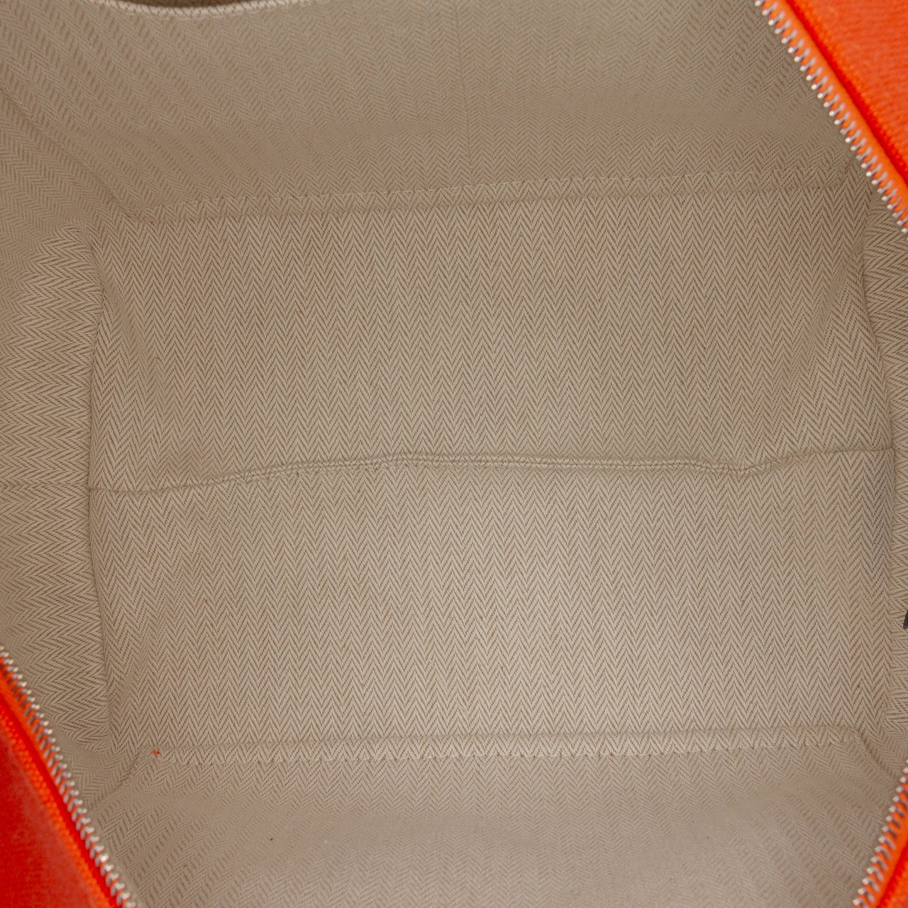 Hermès Large Toile Bride A Brac Case Oranje
