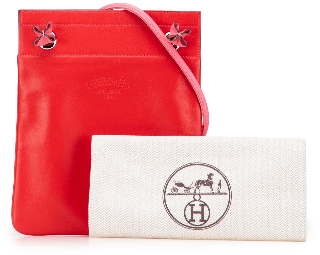 Hermès Mini Swift Aline Bag Rood