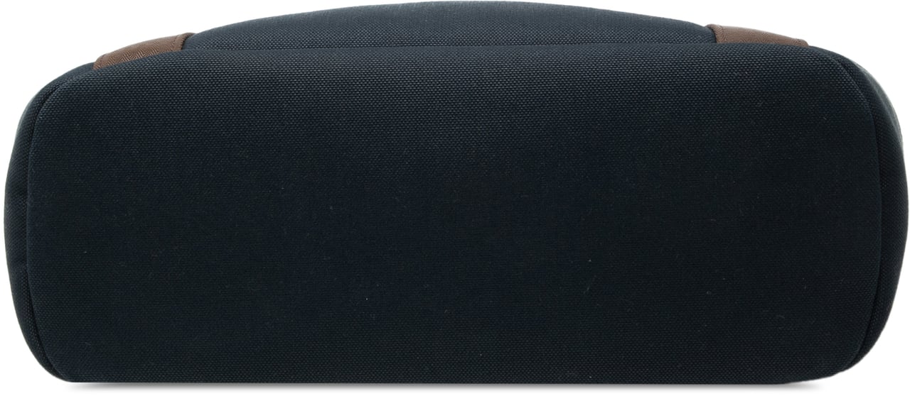 Hermès Toile Sac de Pansage Grooming Bag Blauw