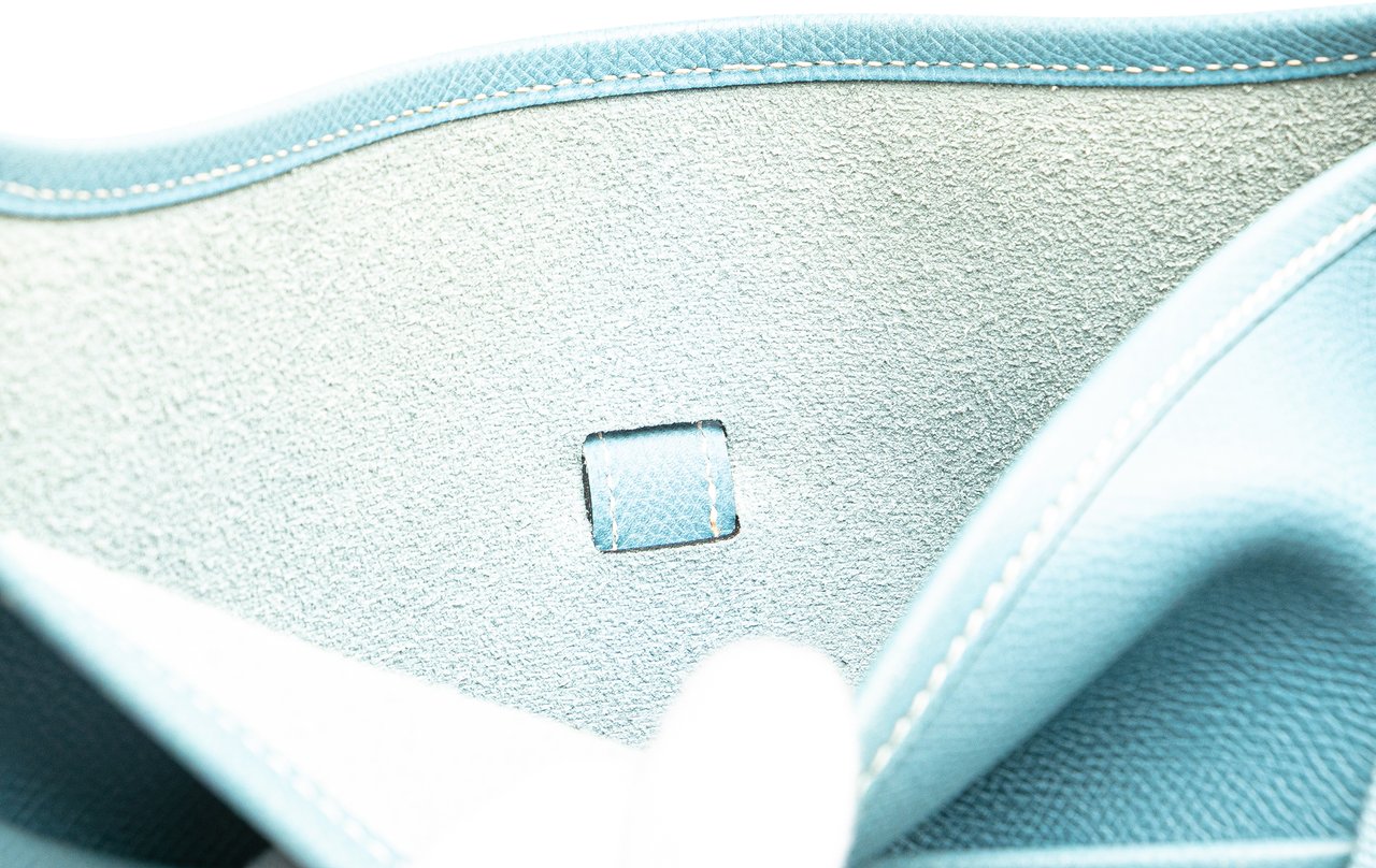 Hermès Clemence Evelyne II PM Blauw