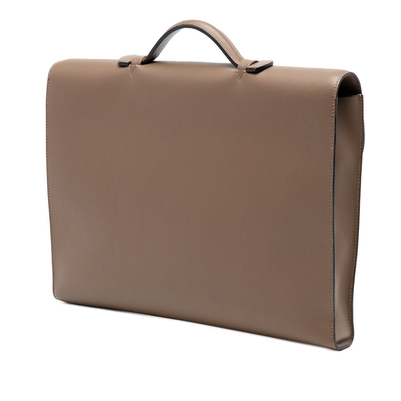 Hermès Evercolor Sac A Depeches 38 Bruin