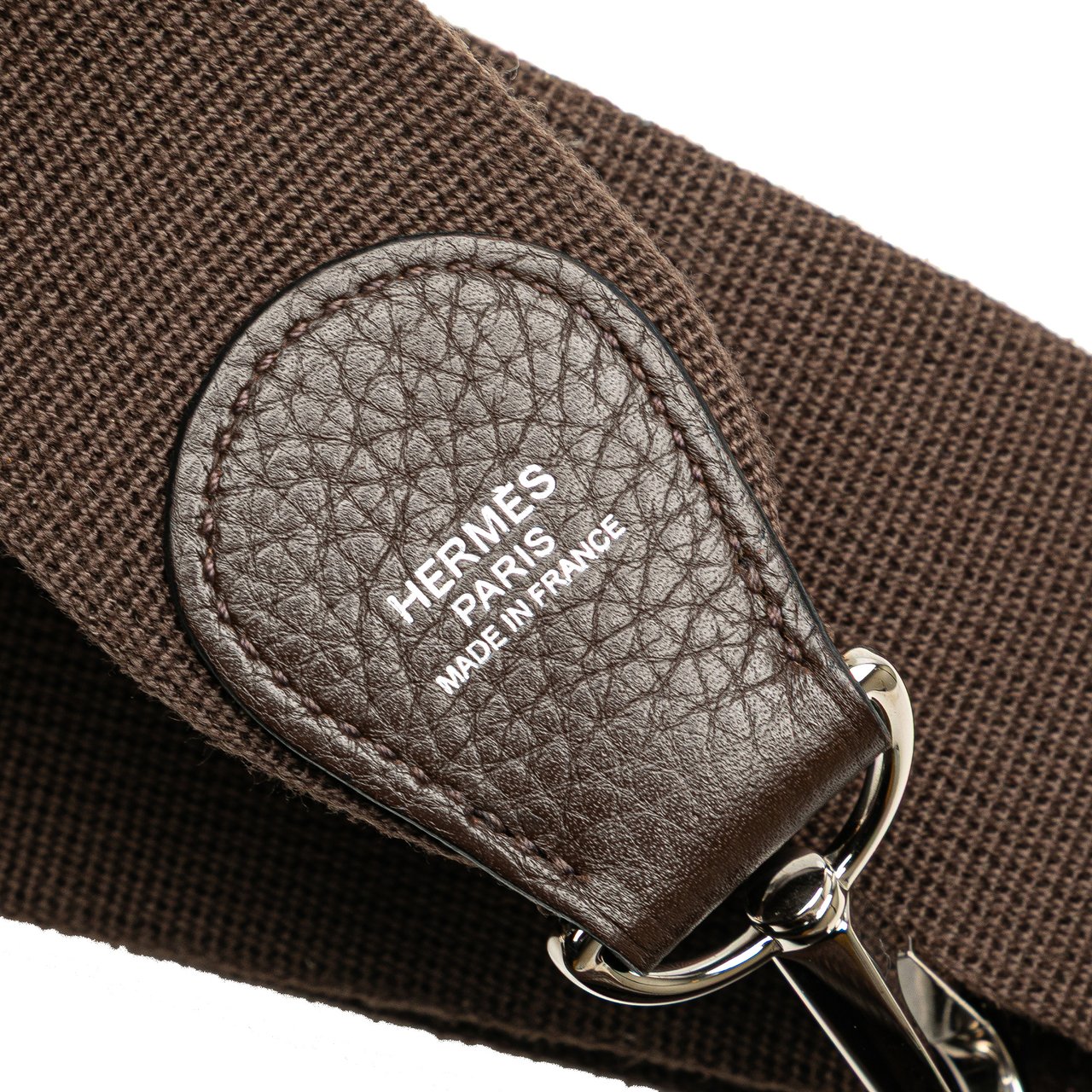 Hermès Clemence Evelyne III PM Bruin