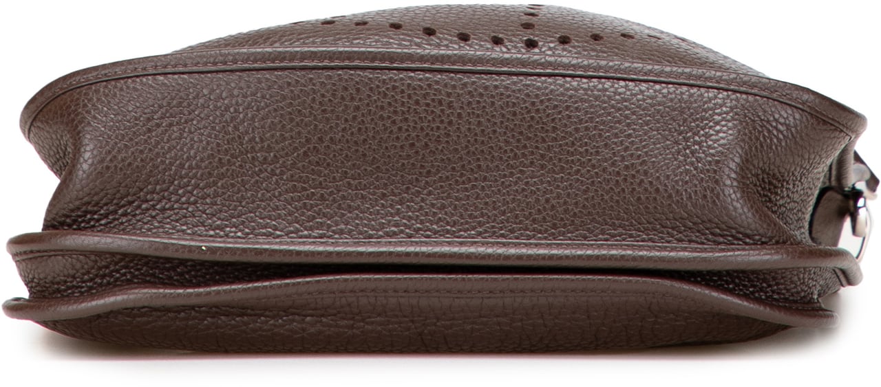 Hermès Clemence Evelyne III PM Bruin