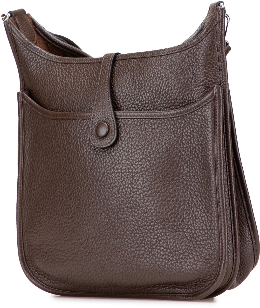 Hermès Clemence Evelyne III PM Bruin