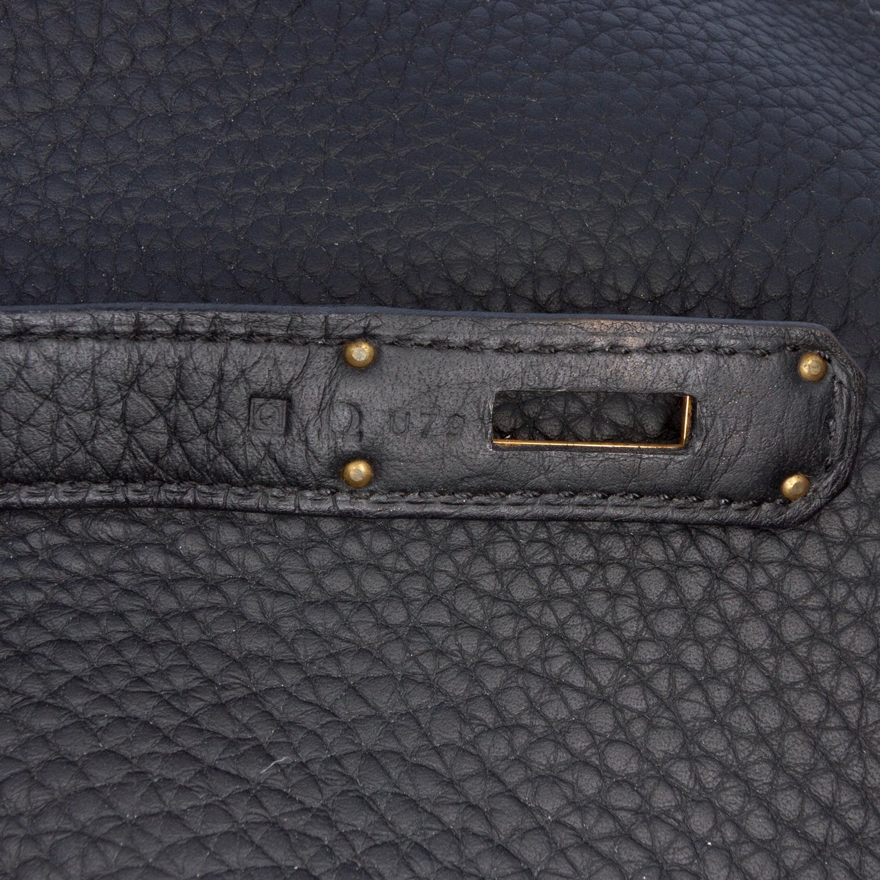 Hermès Togo Birkin Retourne 35 Zwart