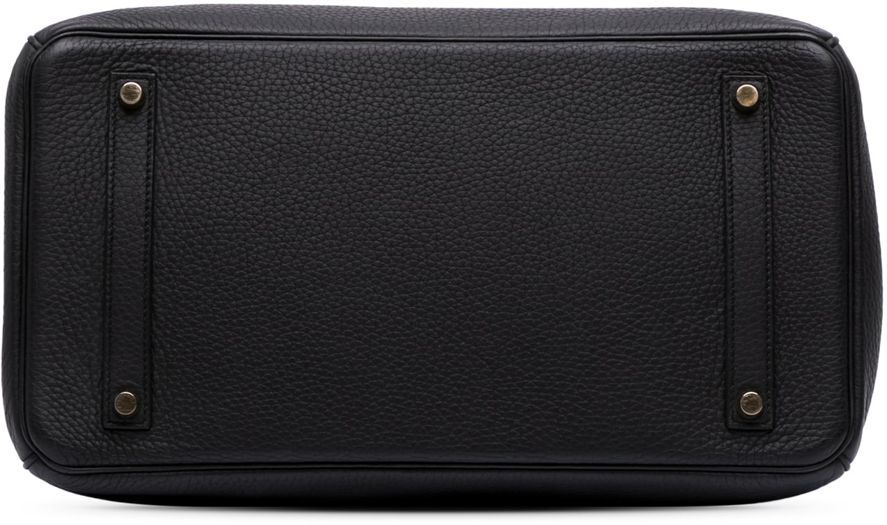 Hermès Togo Birkin Retourne 35 Zwart