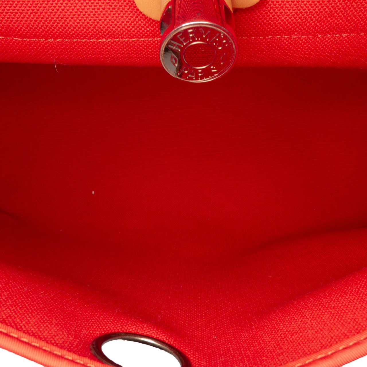 Hermès Toile Herbag Zip 31 Rood