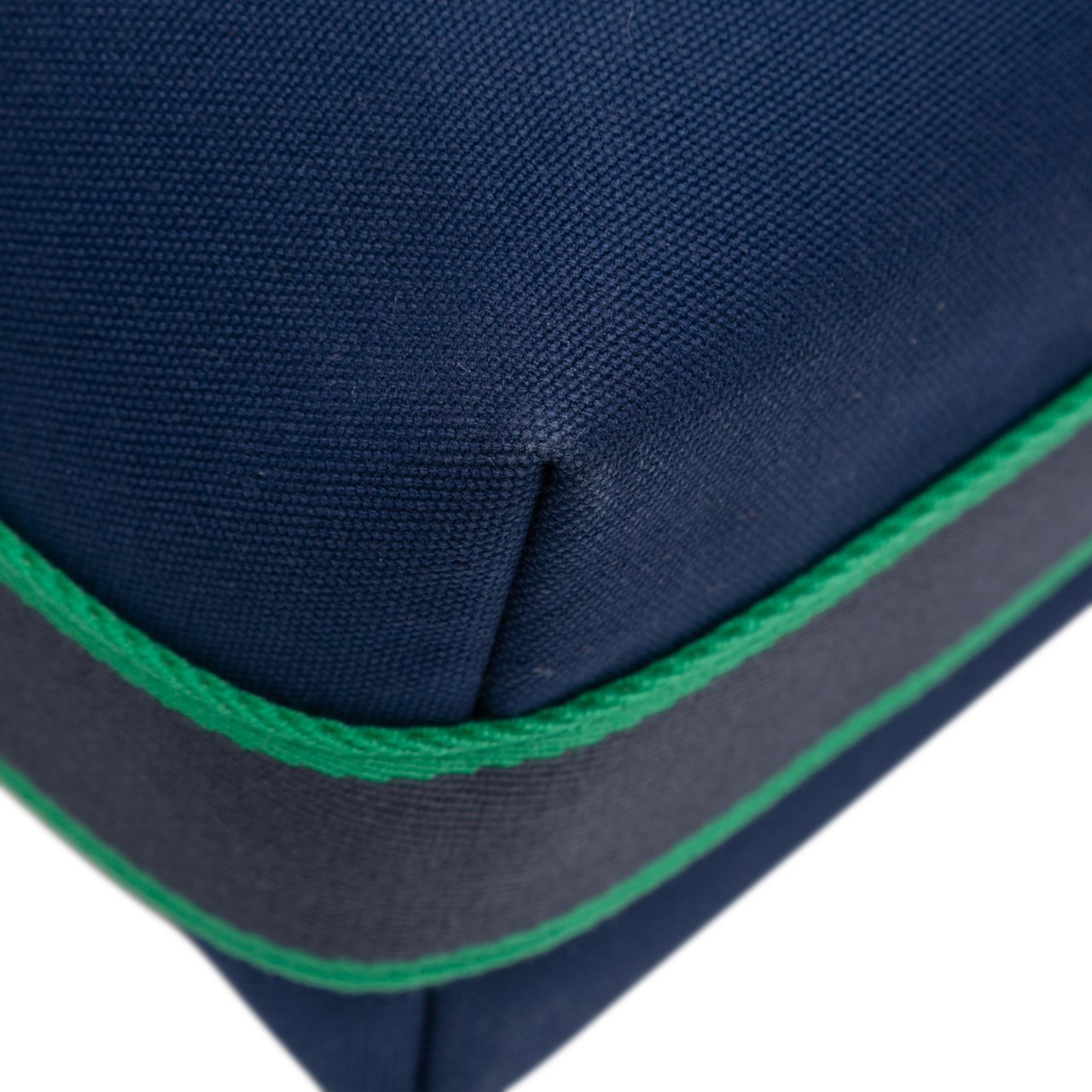 Hermès Small Toile Bride A Brac Case Blauw