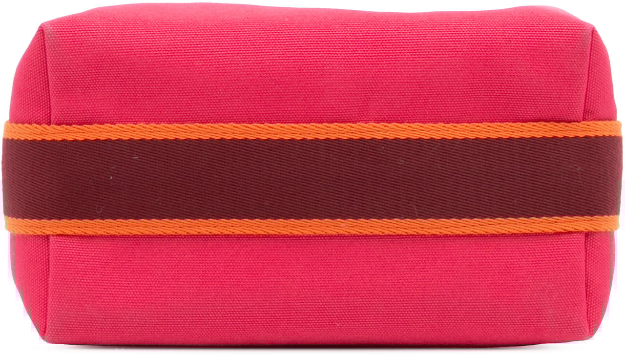 Hermès Small Canvas Bride A Brac Case Roze