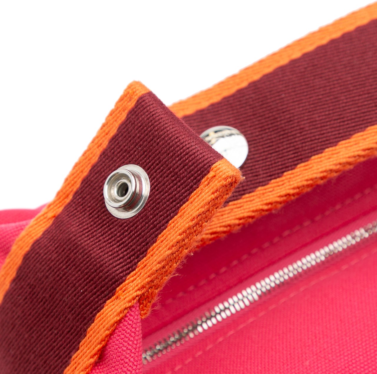 Hermès Small Canvas Bride A Brac Case Roze